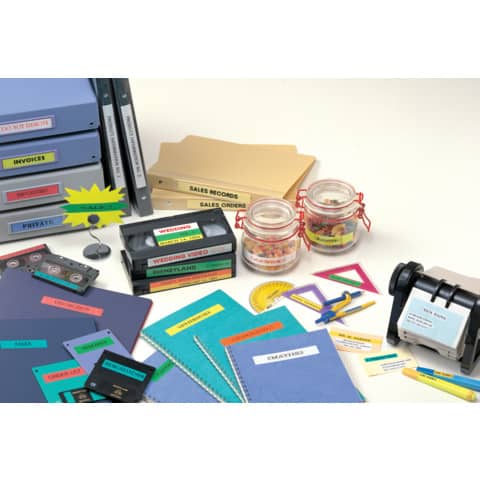 Nastro laminato Brother per etichettarice - 6 mm x 8 m - nero/bianco - TZe-211